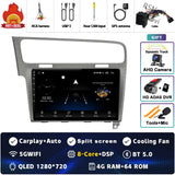 2K QLED Android 15 Head Unit for VW Golf 7 2011-2021