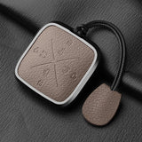 8 Button Aluminum Alloy Goatskin Car Key Case Cover for Zeekr X 001 009 2022 2023