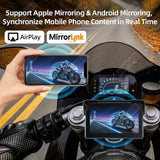 7Inch DVR Dashcam GPS with Wireless CarPlay Auto