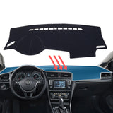 Dashboard Sunshade Protective Carpet for VW Golf 7 MK7 2013-2019