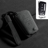 Suede Cars Key Case Cover For Toyota Auris Corolla Reiz Avensis Rav4 Levin Camry Verso Yaris Scion Aygo Protector Keychain Shell