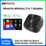 CarPlay Adapter Wireless Conversion for Universal Car CarPlay Adapter AKAMATE