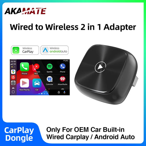 CarPlay Adapter Wireless Conversion for Universal Car CarPlay Adapter AKAMATE