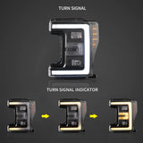 LED Headlights Sequential DRL for Ford Super Duty 17-19 Car Interior Accessory Vland