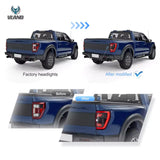 Full LED Tail Lights Sequential Signal Ford F-150 Car Interior Accessory VLAND