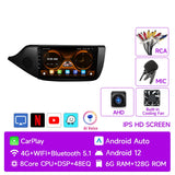 Android 12 Multimedia Navigation System for Kia Ceed 2 JD