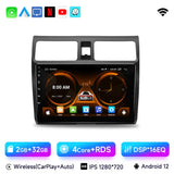 9-Inch Android Head Unit with Wireless CarPlay for Suzuki Swift