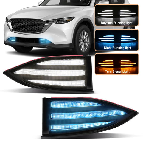 Multi-Color LED DRL for Mazda CX-5 2022-2023 Daytime Running Light MAGIC COLORM