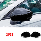 For LEAPMOTOR B10 2025 2026 Car Style Rearview Mirror Cover Trim Protect Kit Rear View Mirror Rain Eyebrow Frame ABS Accessor