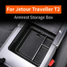 For Jetour Traveller T2 Armrest Box Storage Box Center Console Armrest Storage Organizer Accessories For 5/7 Seats