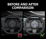 Suede Carbon Cover for Subaru WRX Forester Outback Car Interior Accessory Hocasen
