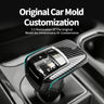 For Chevrolet Silverado (2022-2023) Carbon Fiber Center Console Gear Shift Knob Cover