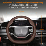 Lincoln Ultra-Thin Leather Steering Cover
