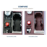 Armrest Cup Holder Organizer for Volvo S90 XC60 XC90 Car Interior Accessory LINGLUYANG
