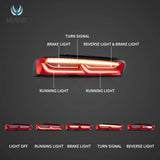 LED Tail Lights Sequential Signal for Chevy Camaro Car Interior Accessory Vland