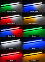 80-LED Traffic Advisor Strobe Light Bar Car Interior Accessory MAGIC COLORM