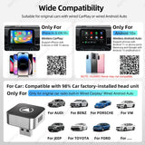 Wireless CarPlay Android Auto Adapter Dongle