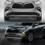 DRL Fog Light Dual Colors for Toyota Highlander 2021-2022