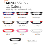 Rear Fog Light Bezel Decoration for Mini Cooper F55 F56 Car Interior Accessory GMUNI
