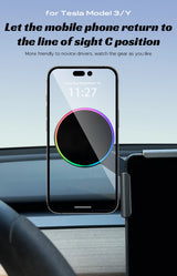 Aluminum Car Phone Holder for Tesla Model Y 3 Car Phone Holder TEKSY