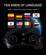 Digital LCD Instrument Cluster for Porsche Macan 2014–2025