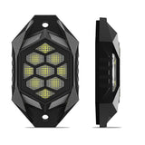 RGB LED Rock Lights For Truck ATV UTV Jeep Off-Road Boat APP Remote Control Car Underglow Neon Lighting Wheel Well Light 12v