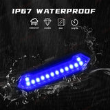 4-Piece Front Grille Lights for Toyota Tacoma 2024 LED Ambient Light MAGIC COLORM
