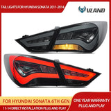 Hyundai Sonata LED Tail Lights Amber Signal 11-14 Car Interior Accessory Vland
