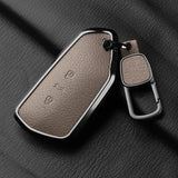 Leather Car Key Case Cover For Volkswagen Golf 8 MK8 ID.3 ID.4 Cupra Skoda Octavia A8 SEAT Leon MK4 2020 2021 Formentor Tarraco