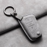Sheep Suede Car Key Case Cover Shell for Various Toyota Models Car Key Cover NONE (OEM)