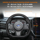 Breathable Leather Carbon Fiber Cover Subaru