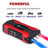 Minus Two Car Battery Jump Starter, 1000A with Air Compressor, Power Bank and Emergency Lighting Jump Starter MINUS TWO