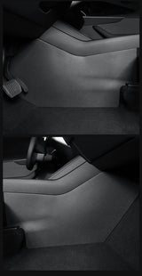 Center Console Side Anti-Kick For Tesla New Model Y Juniper 2025 Launch TPE Cover Mats Rear Console and Underseat Protectors