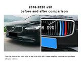 Three-Color Interior Mesh Trim Strip for Volvo S90 Car Interior Accessory LINGLUYANG