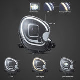 Full LED Projector Headlights for Mini Countryman 2016 LED Headlight Vland