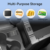 Smabee for Subaru Crosstrek/Impreza 2025+ Center Console Organizer Box ABS Car Tray Organizer Accessories Tidying Black Car I