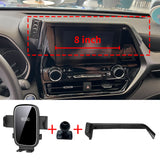 Stable Clip-On Wireless Phone Mount for Toyota Highlander 2020–2023