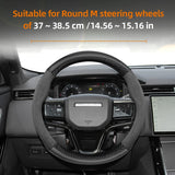 Carbon Fiber Steering Wheel Cover for Land Rover