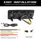 DRL Bumper Light Sequential Signal for Toyota 4Runner 2013-2022 Car Interior Accessory MAGIC COLORM