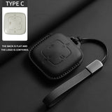 Leather Car Key Case Cover for Zeekr 7X Original Car Color Key Bag Cover Protection