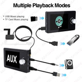 DAB+ Digital Radio Receiver with Bluetooth FM Transmitter Car Interior Accessory AKAMATE