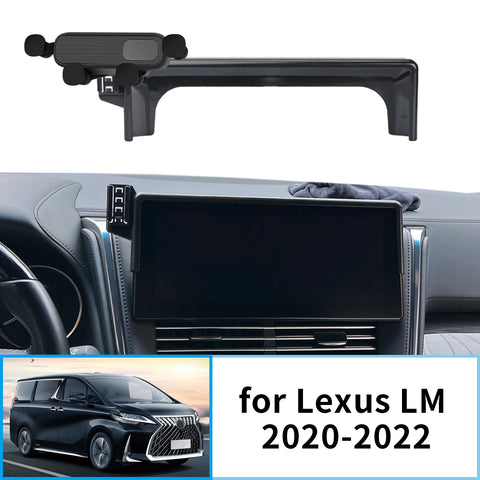 Smart Wireless Charging Navigation Mount for Lexus LM 2020–2022 Car Phone Holder OEM