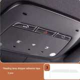 Metal Door Audio Protective Sticker for Volvo XC70 Car Interior Accessory LINGLUYANG 3pcs