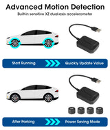 USB Wireless TPMS Tire Pressure Monitoring System for Android