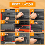 Foldable Tailgate Storage Rack Table for GWM Tank 300 Car Interior Accessory HEBE