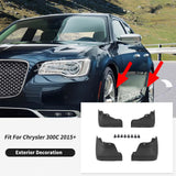 Mudguards ABS Splash Guards Chrysler 300C 2015-2024 Car Interior Accessory HEBE