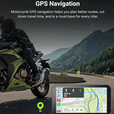 Android Head Unit 1080P Dash Cam for Universal Motorcycle Android Head Unit Aoocci