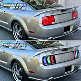 Mustang RGB LED Tail Lights for Ford 2005-2009 Car Interior Accessory Vland