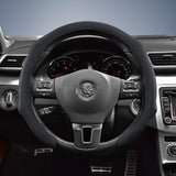Premium Suede Steering Wheel Cover for VW Golf/Jetta