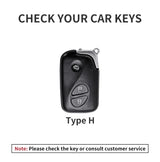 Leather Car Remote Key Case Cover for Lexus CT200H GX400 GX460 IS250 IS300C RX270 450h 460h ES240 ES350 LS460 GS300 Car Key C
